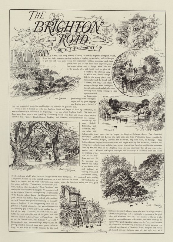 The Brighton Road by Charles J. Staniland
