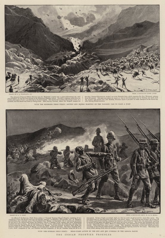 The Indian Frontier Troubles by Charles J. Staniland