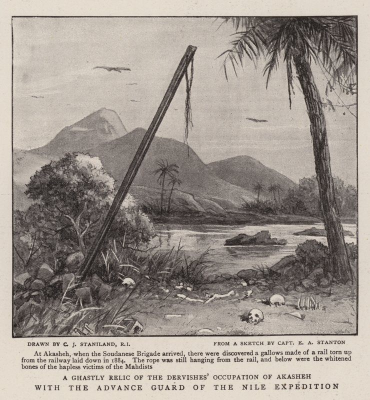 With the Advance Guard of the Nile Expedition by Charles J. Staniland
