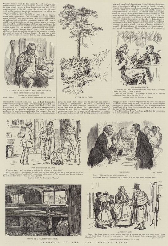 Drawings by the Late Charles Keene by Charles Keene