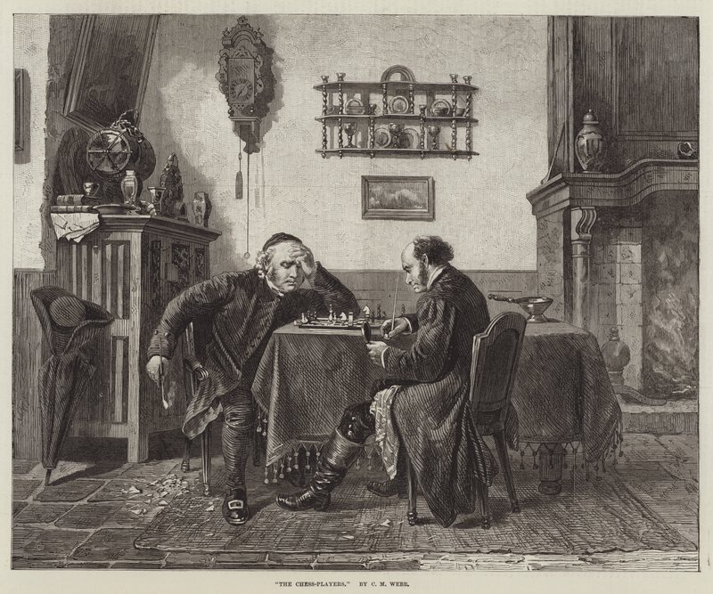 The Chess-Players by Charles Meer Webb