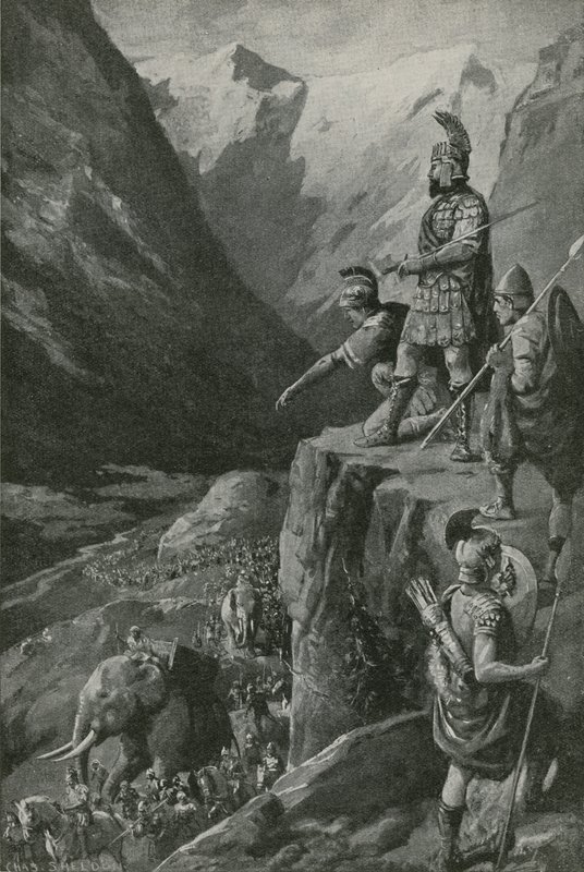 Over the Alps to the Gates of Rome by Charles Mills Sheldon