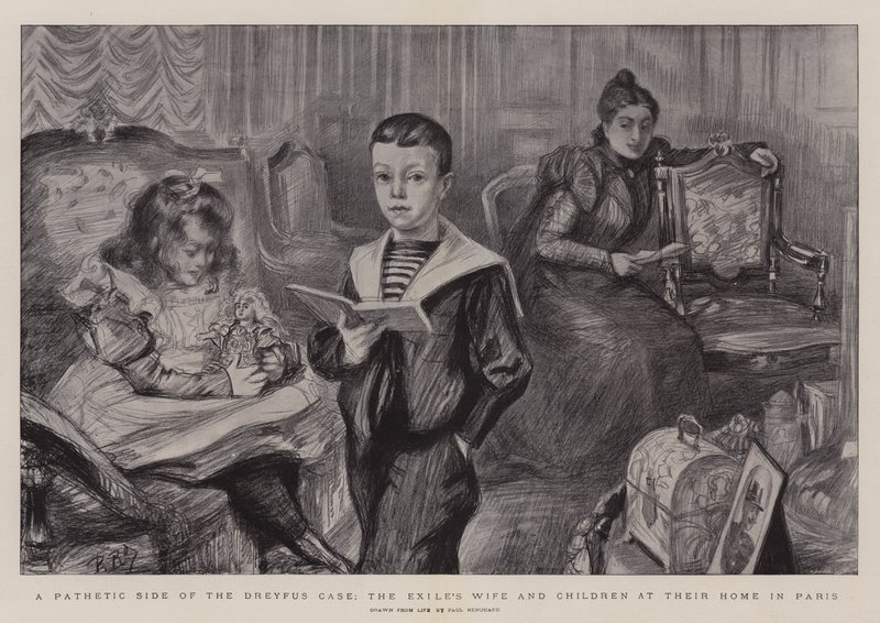 A Pathetic Side of the Dreyfus Case, the Exile