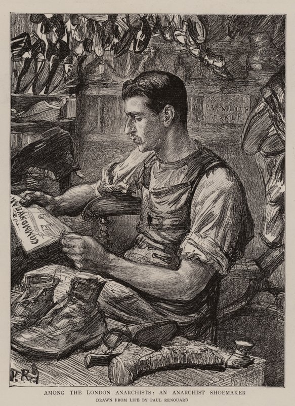 Among the London Anarchists, an Anarchist Shoemaker by Charles Paul Renouard