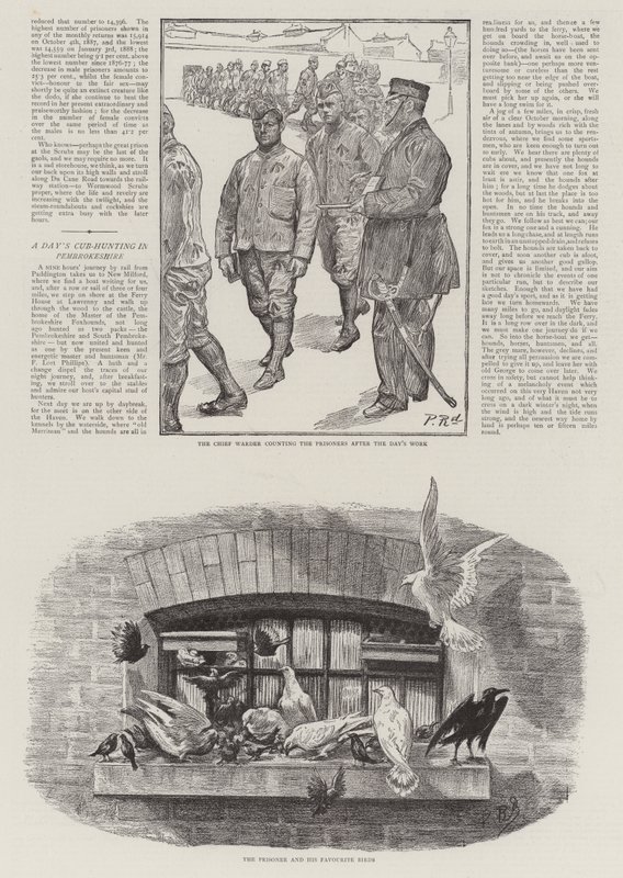 Convict Life at Wormwood Scrubs Prison by Charles Paul Renouard
