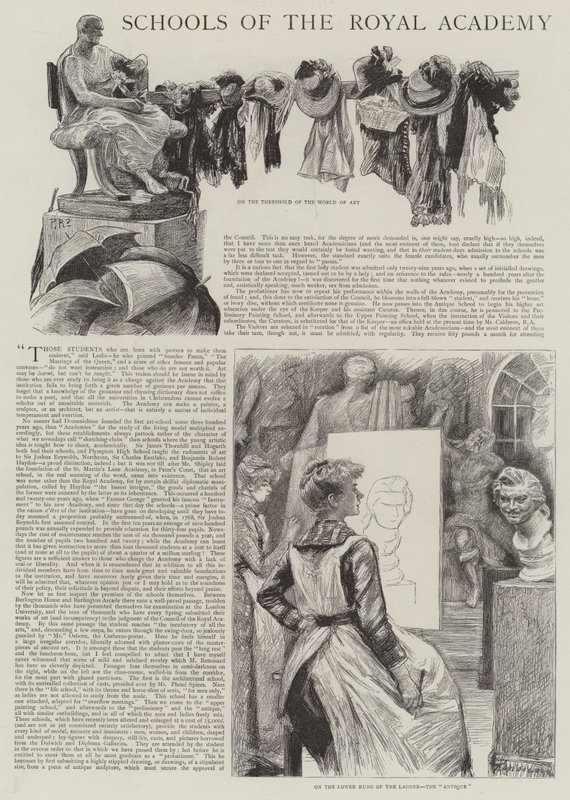 Schools of the Royal Academy by Charles Paul Renouard