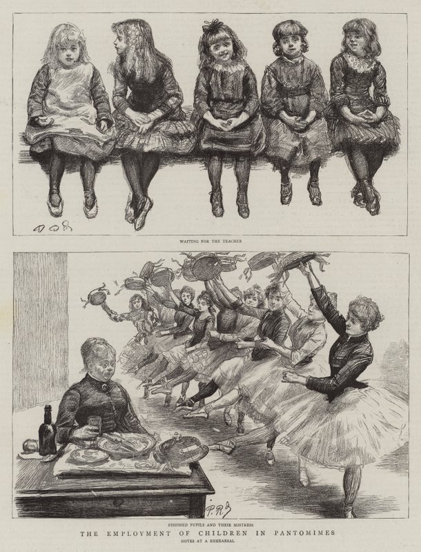 The Employment of Children in Pantomimes by Charles Paul Renouard