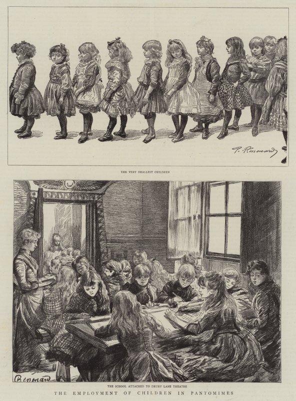 The Employment of Children in Pantomimes by Charles Paul Renouard