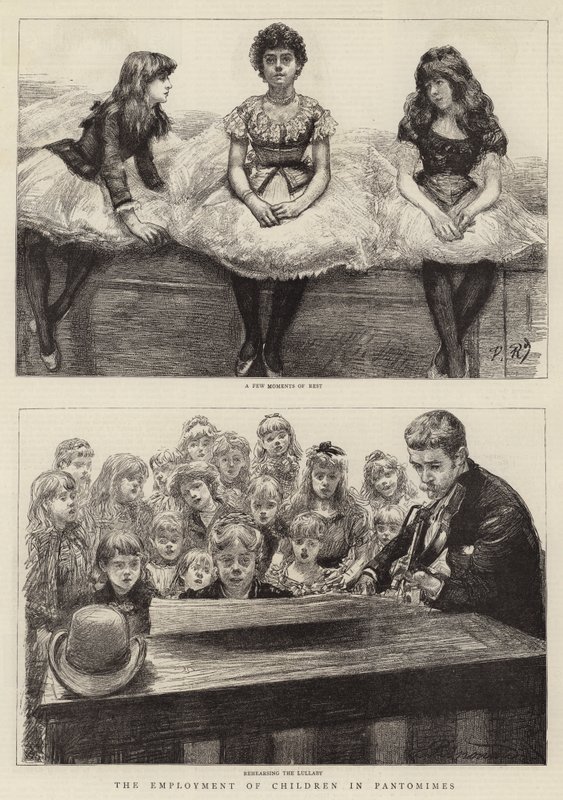 The Employment of Children in Pantomimes by Charles Paul Renouard