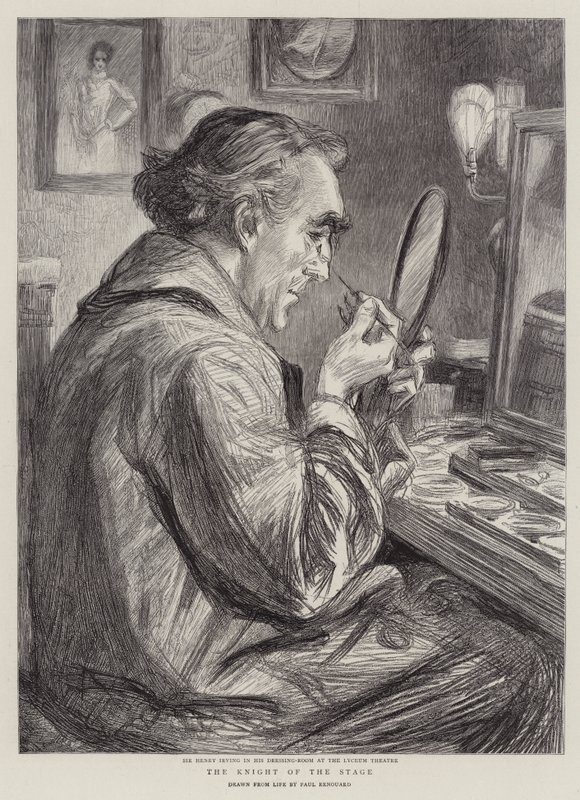 The Knight of the Stage by Charles Paul Renouard