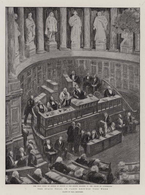 The State Trial in Paris resumed this week by Charles Paul Renouard
