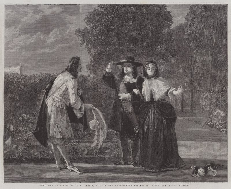 Who can this be by Charles Robert Leslie