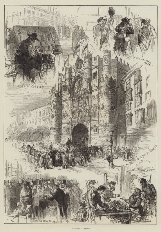 Sketches in Madrid by Sir John Charles Robinson