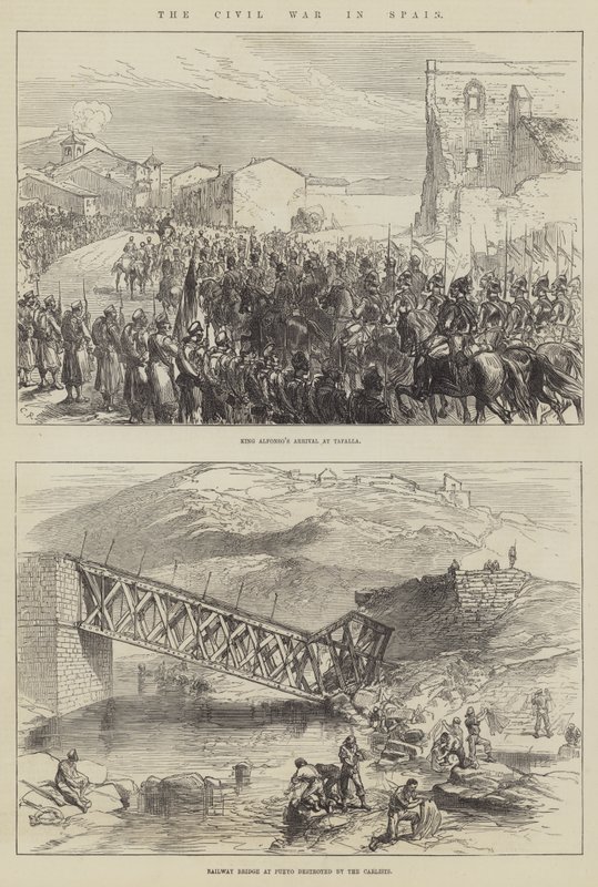 The Civil War in Spain by Sir John Charles Robinson