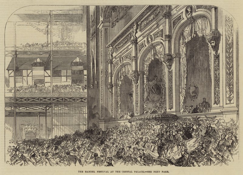 The Handel Festival at the Crystal Palace by Sir John Charles Robinson