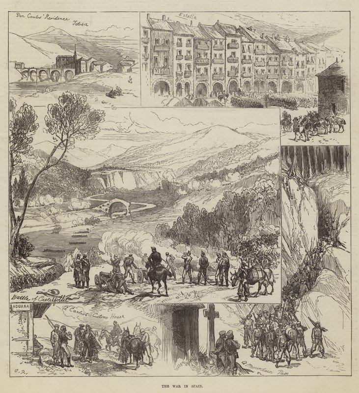The War in Spain by Sir John Charles Robinson