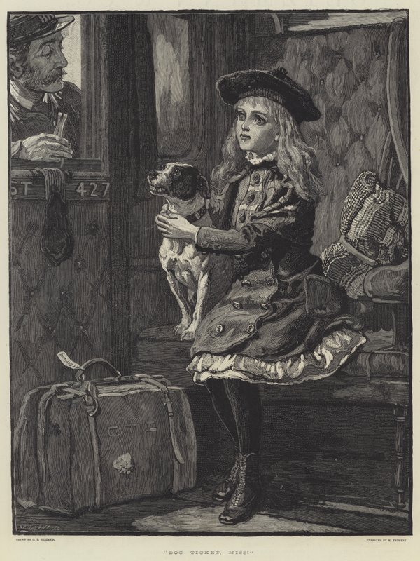 Dog Ticket, Miss! by Charles Trevor Garland