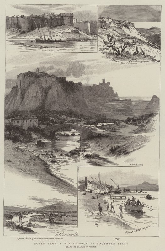 Notes from a Sketch-Book in Southern Italy by Charles William Wyllie