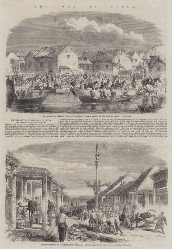 The War in China by Charles Wirgman