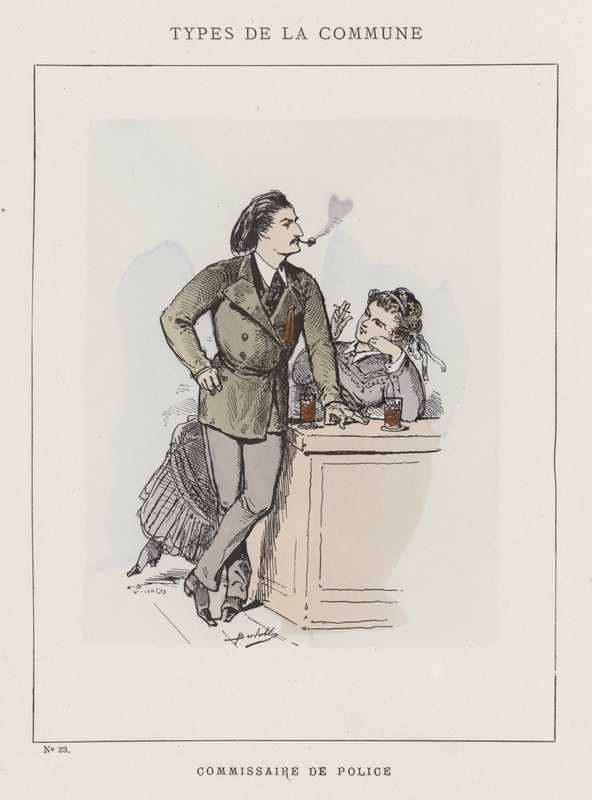Commissaire de Police by Charles Albert d Arnoux Bertall