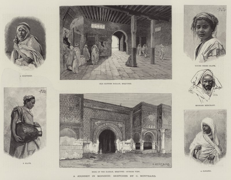A Journey in Morocco by Charles Auguste Loye