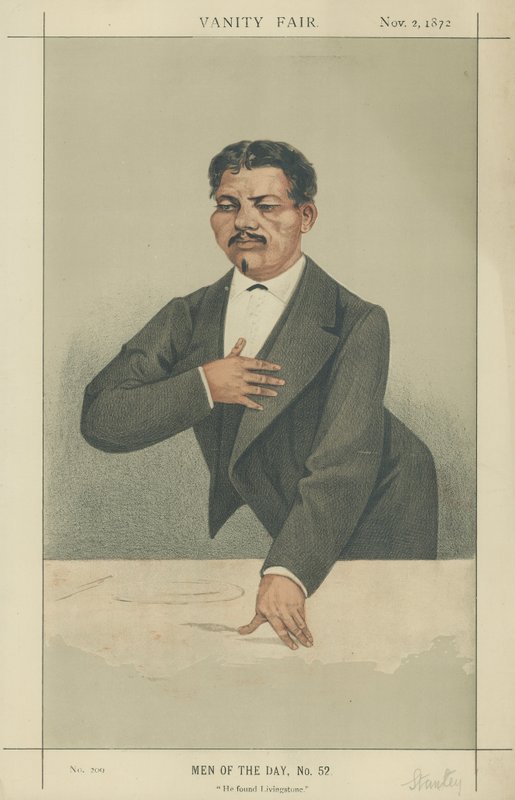 Mr Henry Morton Stanley by Charles Auguste Loye