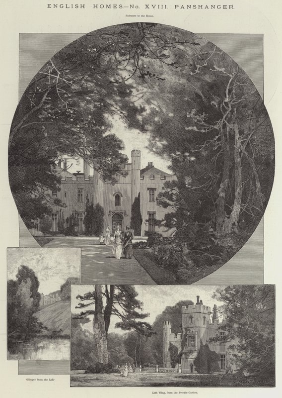 Panshanger by Charles Auguste Loye