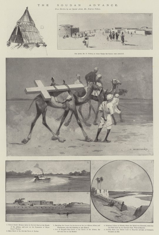 The Soudan Advance by Charles Auguste Loye