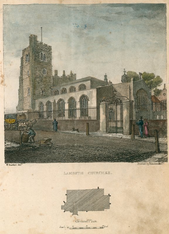 Lambeth Church by Charles Burton