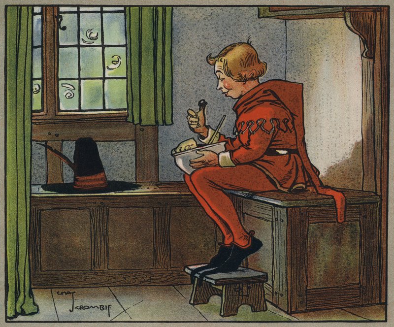Little Jack Horner by Charles Crombie