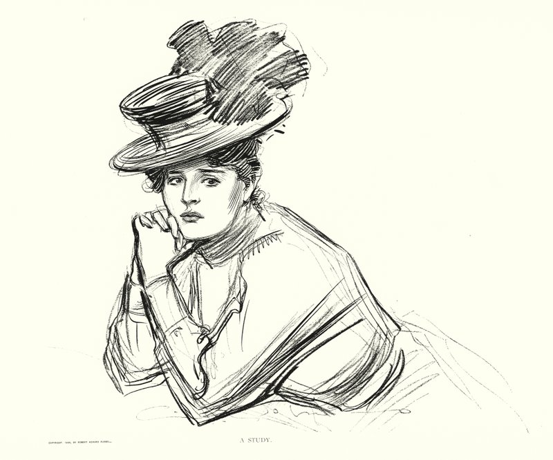 A Study by Charles Dana Gibson