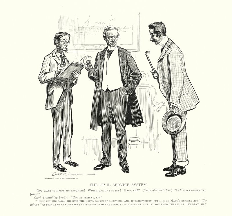 The Civil Service System by Charles Dana Gibson