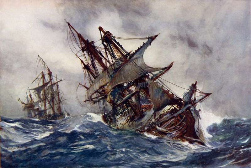 The Fame with Foul-Weather Jack by Charles Edward Dixon