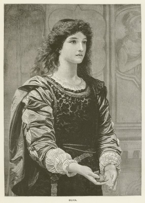 Silvia by Charles Edward Perugini