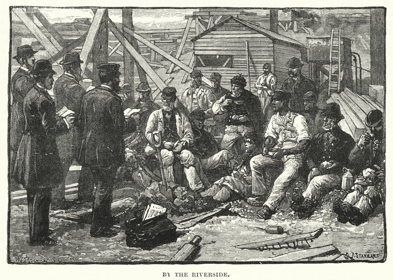 By the Riverside by after Charles J. Staniland