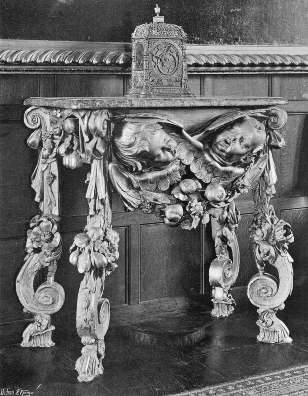 A Grinling Gibbons Console by Charles Latham