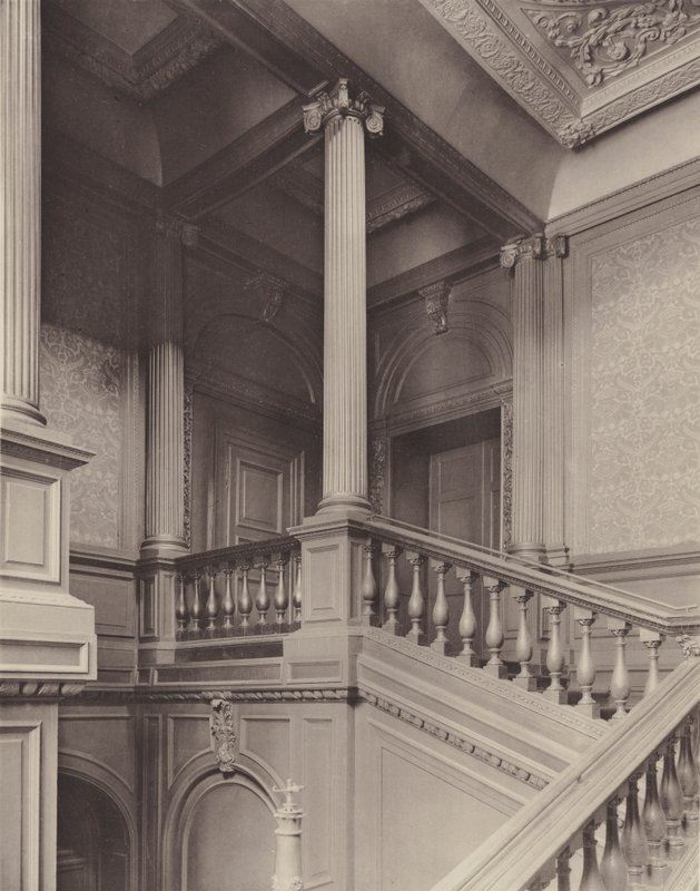 Ashburnham House, Westminster, the Staircase by Charles Latham