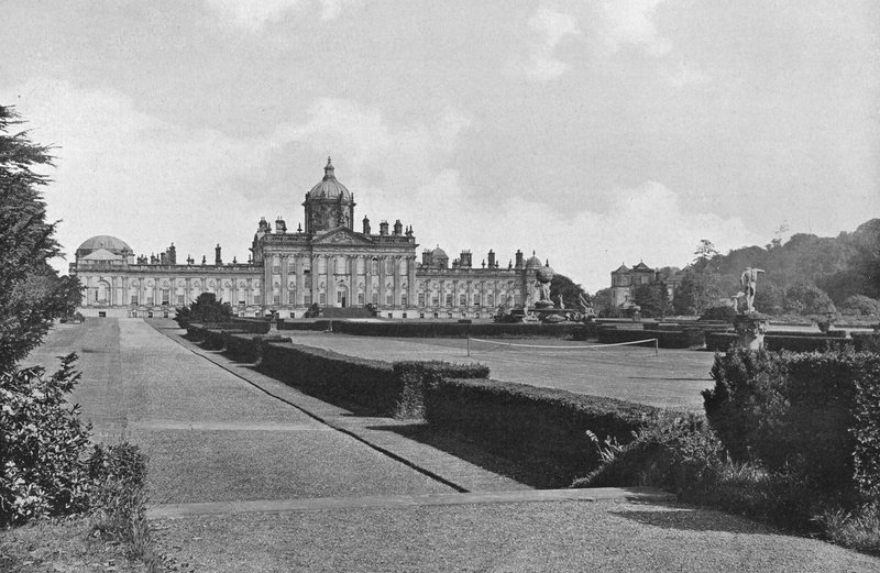 Castle Howard from the South by Charles Latham