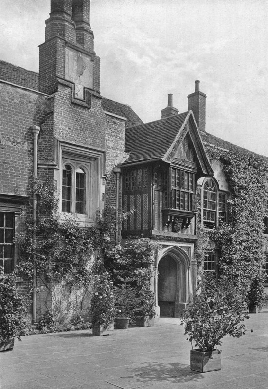 Flowers in the Quadrangle by Charles Latham