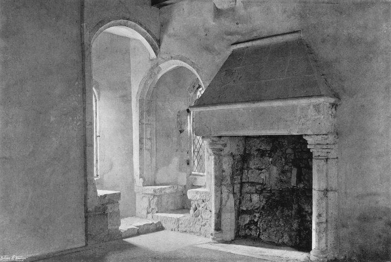 Guardroom of the Early English Gatehouse by Charles Latham