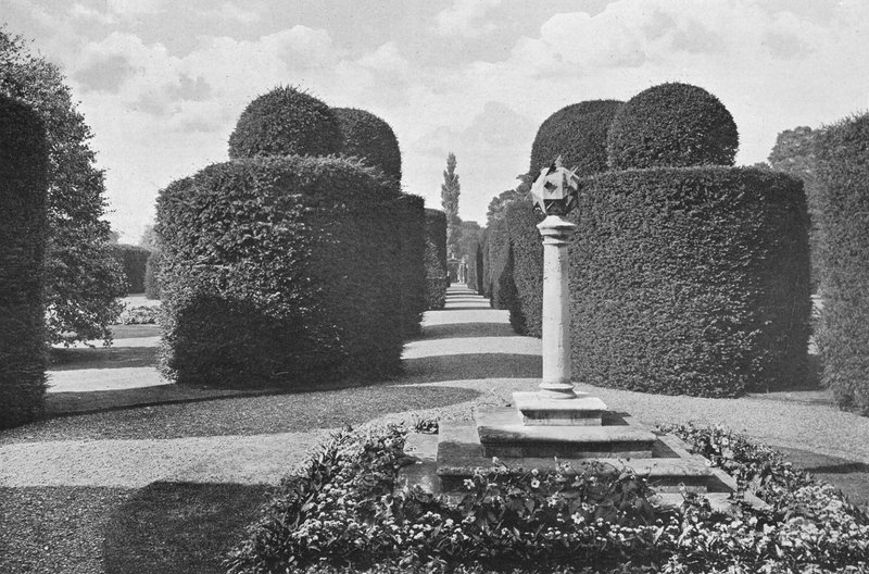 Heslington Hall: Shapely Topiary Work by Charles Latham