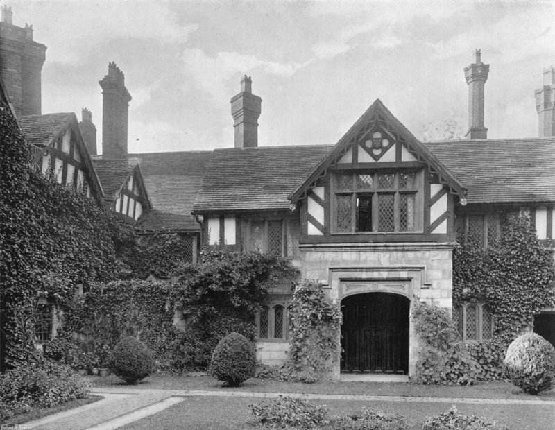 North Front: Inside the Quadrangle by Charles Latham