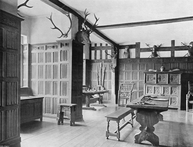 Recesses in the Old Hall by Charles Latham