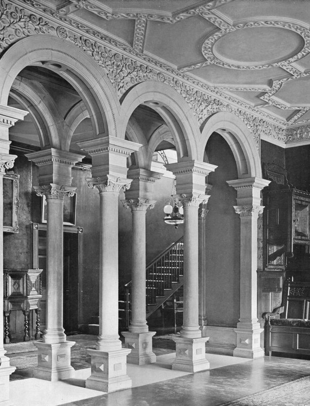 Stonework in the Hall by Charles Latham