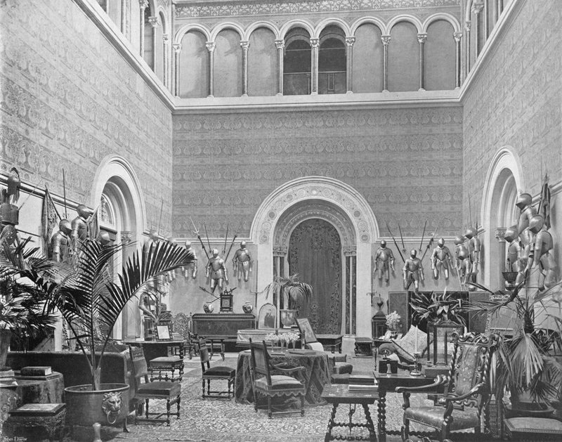 The Castle Hall by Charles Latham