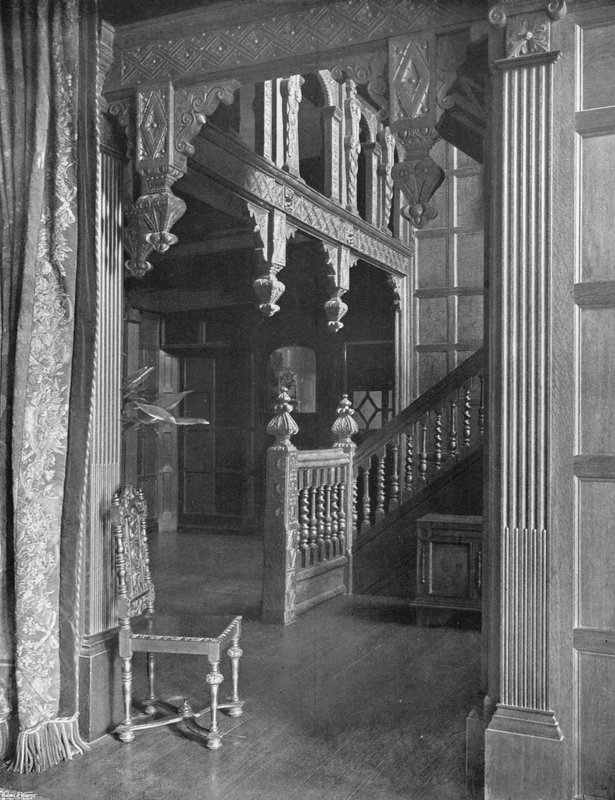 The Hall and Staircase by Charles Latham
