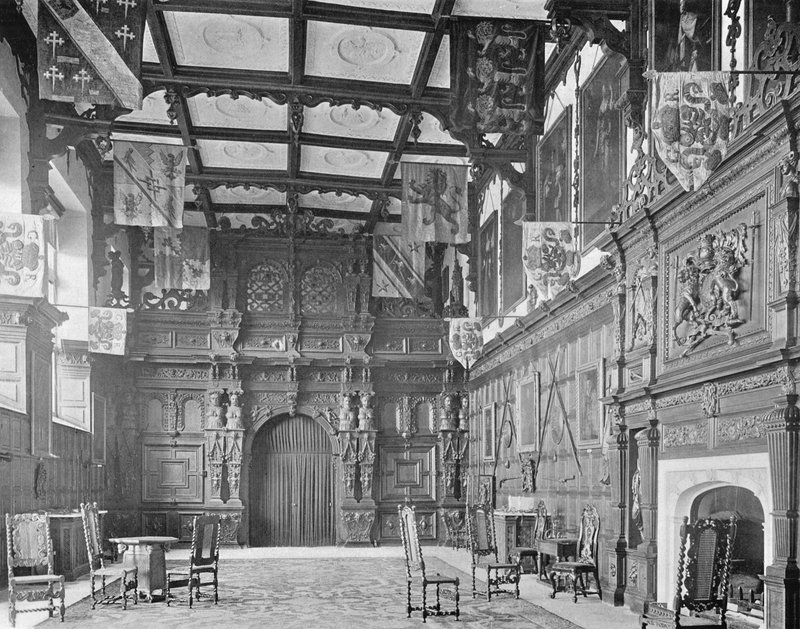 The Hall and its Oaken Screen by Charles Latham