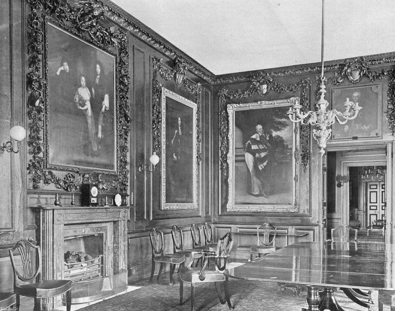 The Large Dining-Room by Charles Latham