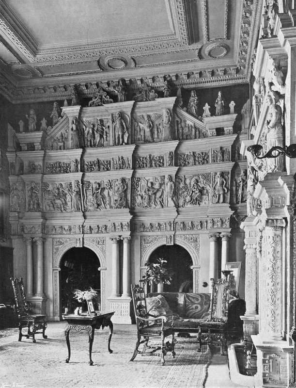 The Oak Screen in the Hall by Charles Latham
