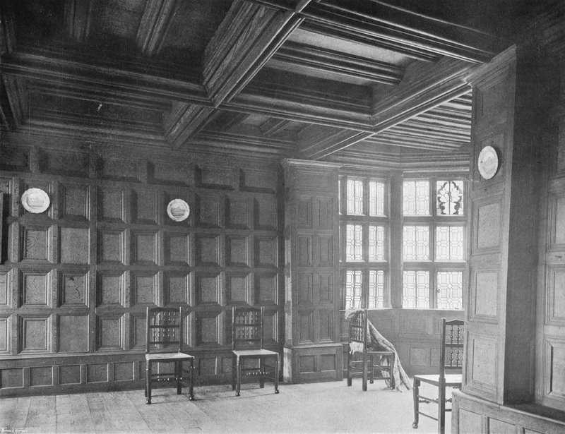 The Panelled Drawing-Room by Charles Latham